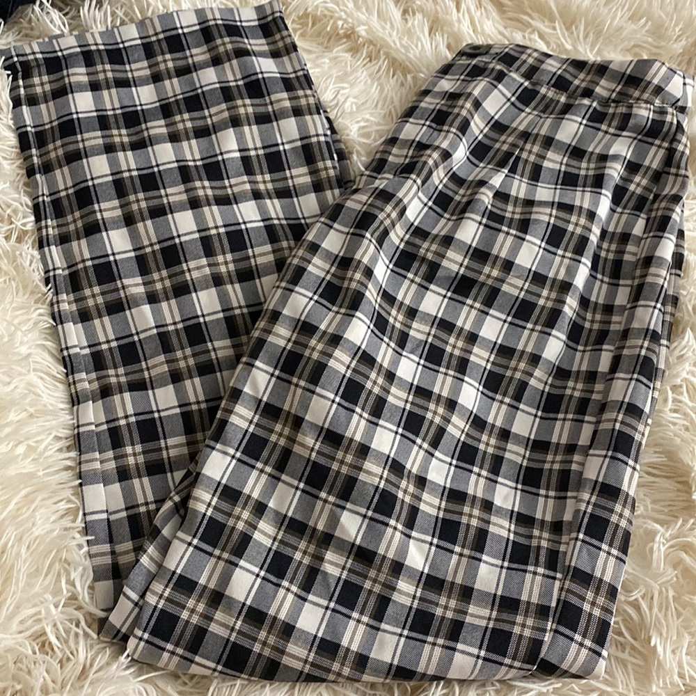 plaid pants